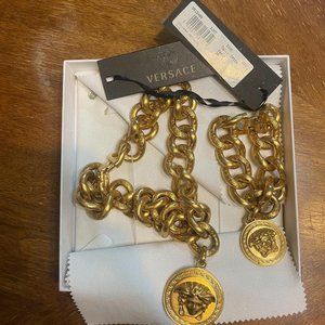 Versace Gold Jewelry Set